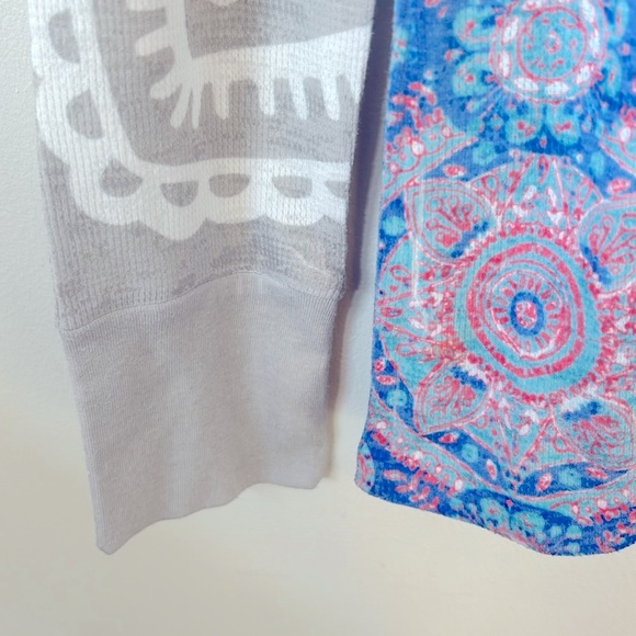 Before & After Boho Casual Lightweight Women’s Size S Multicolored Waffle Top - Picture 5 of 13